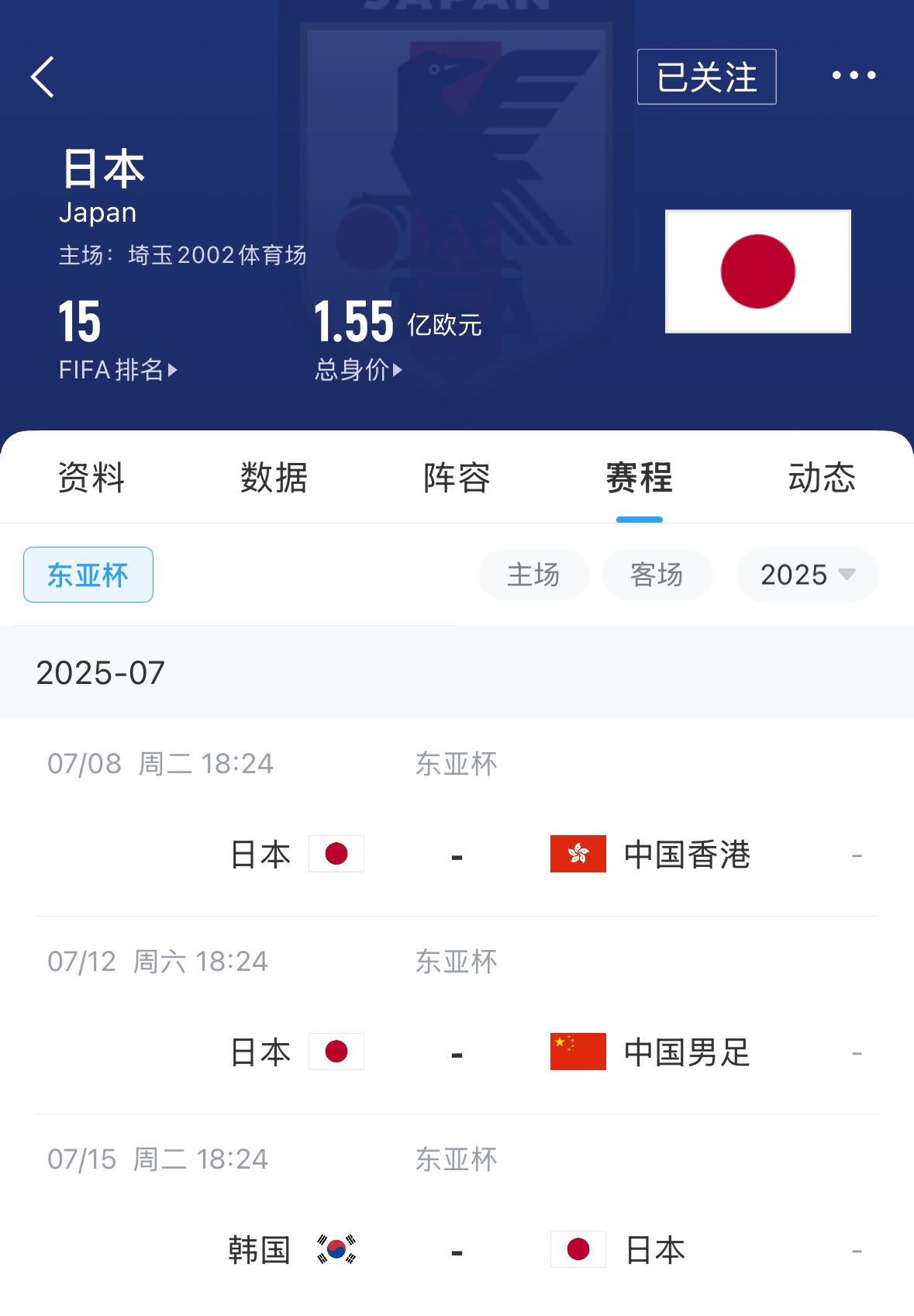 多少球隊(duì)？日本東亞杯列表：沒有前往歐洲的球員！長門Yuto領(lǐng)先 首次被選中12人